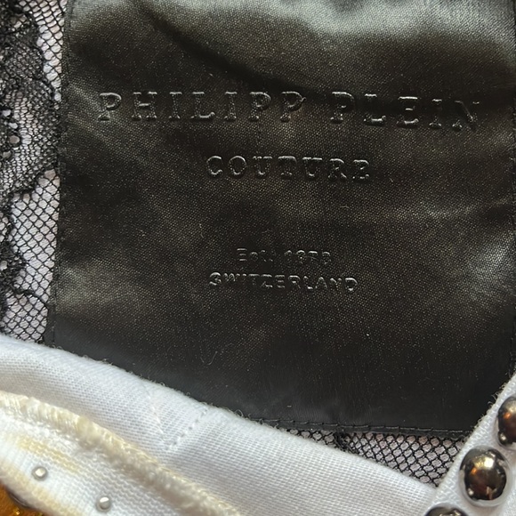 PHILIPP PLEIN T-SHIRT ROUND NECK SS "LET ME DANCE" - Picture 9 of 10